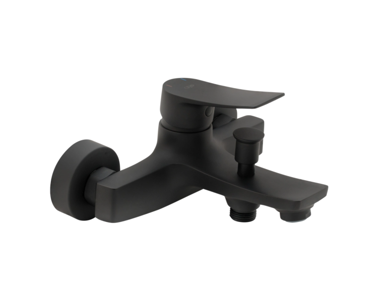 Змішувач для ванни Qtap Nihonto Black Matt