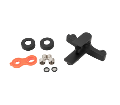Змішувач для ванни Qtap Nihonto Black Matt