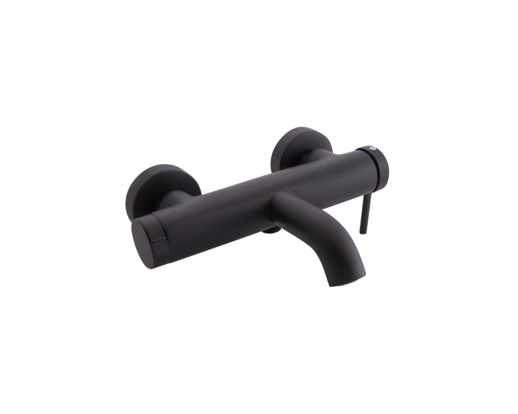 Змішувач для ванни Qtap Robin Black Matt
