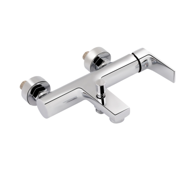 Смеситель для ванны Qtap Stenava Chrome