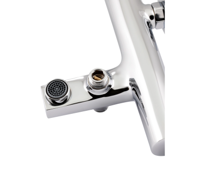 Смеситель для ванны Qtap Stenava Chrome