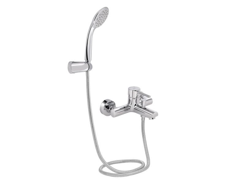 Смеситель для ванны Qtap Spring Chrome