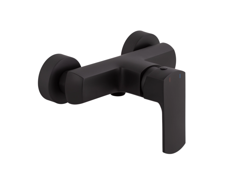Смеситель для душа Qtap Lipno Black Matt