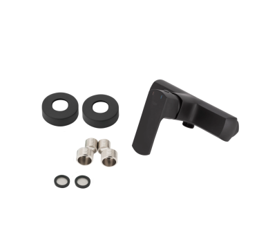 Смеситель для душа Qtap Lipno Black Matt