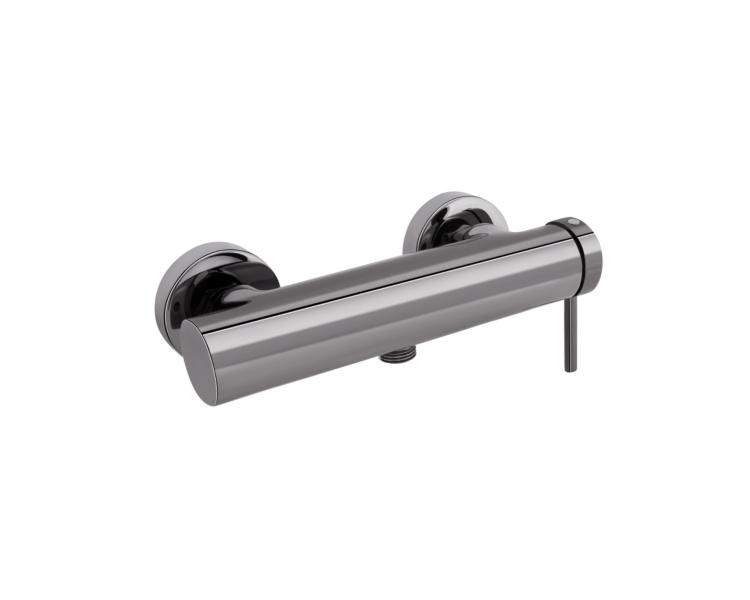 Смеситель для душа Qtap Robin Black Chrome