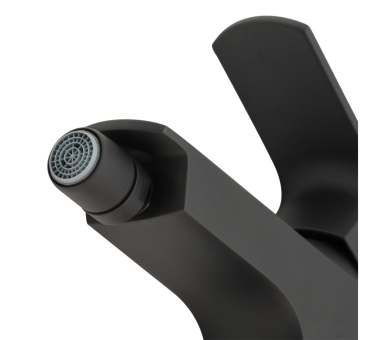 Смеситель для биде Qtap Lipno Black Matt