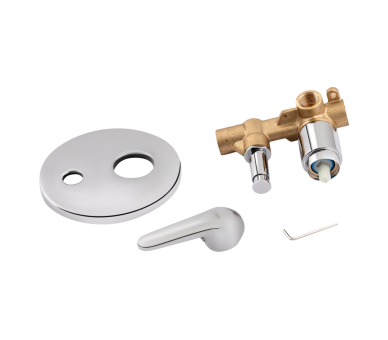 Смеситель скрытый 2 потр. Qtap Olsava Chrome