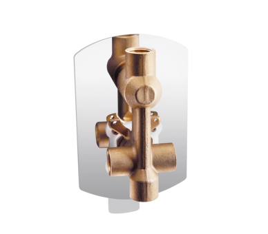 Смеситель скрытый 2 потр. Qtap Slavonice Chrome