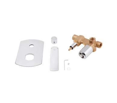 Смеситель скрытый 2 потр. Qtap Slavonice Chrome