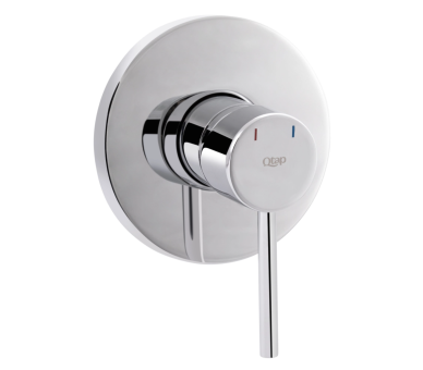 Смеситель скрытый Qtap Spring Chrome