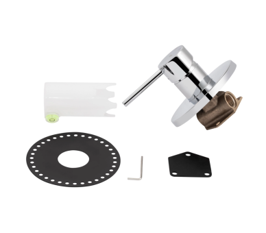 Смеситель скрытый Qtap Spring Chrome