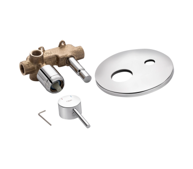 Смеситель скрытый 2 потр. Qtap Spring Chrome