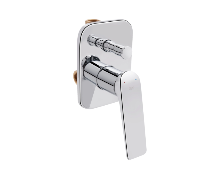 Смеситель скрытый 2 потр. Qtap Vlasta Chrome