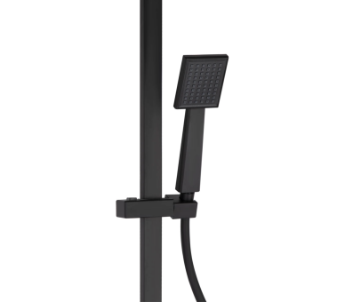 Душова система 3 спож. Capricorn Qtap Black Matt