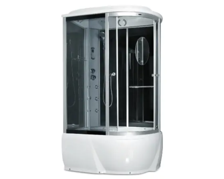 Гідромасажний бокс з КПК, MIRACLE F76-3W L/R, 120х85