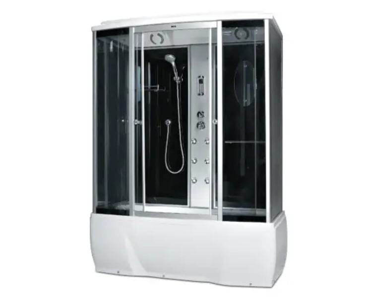 Гідромасажний бокс з КПК, MIRACLE F77-3W, 150х85