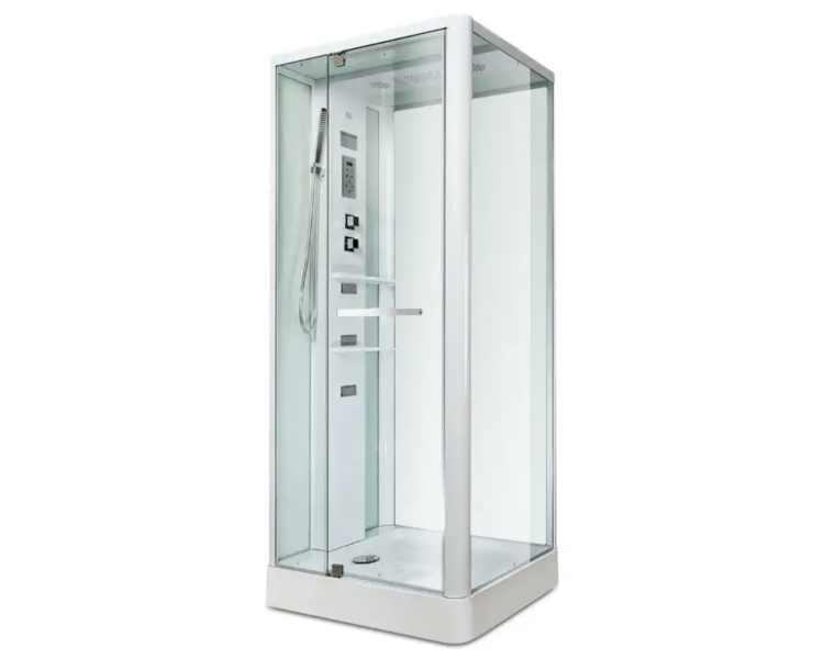 Гідромасажний бокс з КПК, MIRACLE NA112-3, 100х80 низький