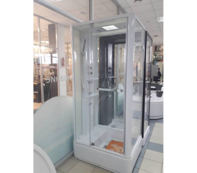 Гідромасажний бокс з КПК, MIRACLE NA112-3, 100х80 низький