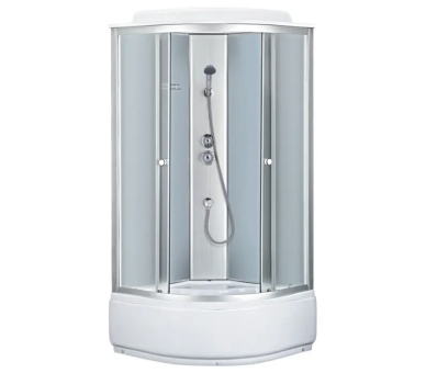 Гідробокс SANSA 6690A 90x90 білий, глибокий