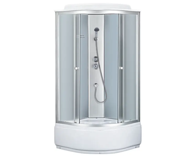 Гідробокс SANSA 6690A 90x90 білий, глибокий