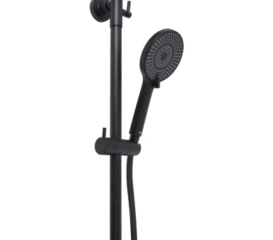 Душевая система 2 потр. Scorpio Qtap Black Matt
