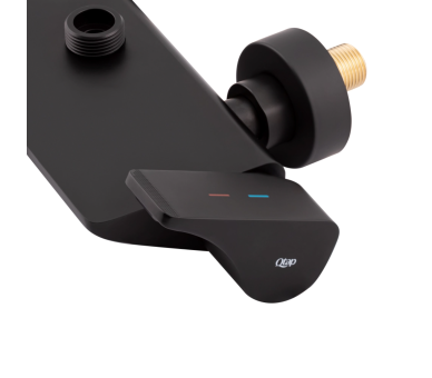 Душевая система 3 потр. Sloup Qtap Black Matt