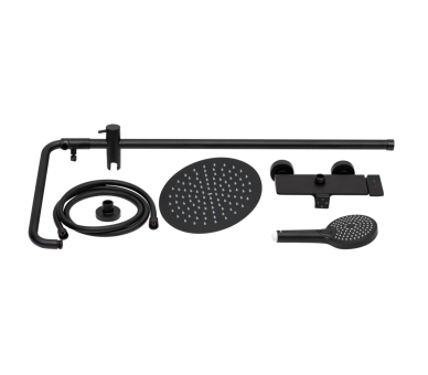 Душова система 3 спож. Sloup Qtap Black Matt