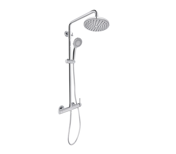 Душевая система 2 потр. Sloup Qtap Chrome