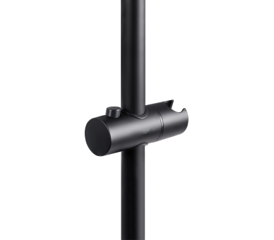Душевая стойка 665 мм. Lepit Qtap Black Matt