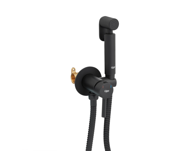 Набір для гігієнічного душу Inspai-Varius Qtap Black Matt