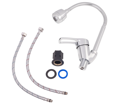 Смеситель для кухни гибкий Lidz Agata Chrome