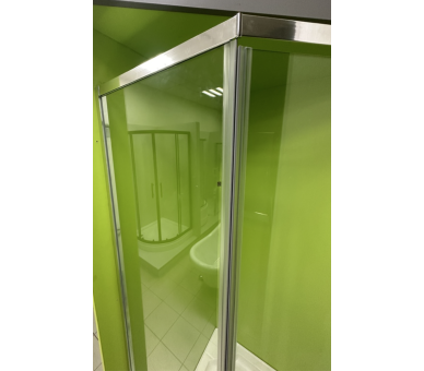 Душевая кабина Veronis KN-17-00 CHROME 90х90 без поддона