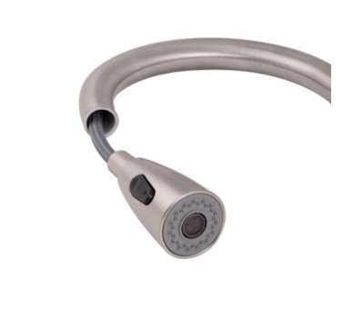 Змішувач для кухні висувний Lidz AriaFL Nickel