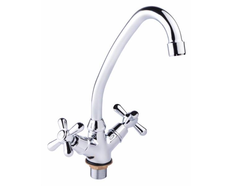 Змішувач для кухні Lidz Dominox 271F Chrome
