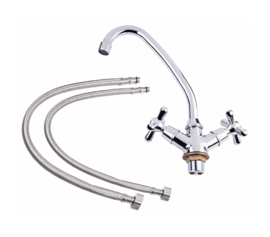 Смеситель для кухни Lidz Dominox 271F Chrome