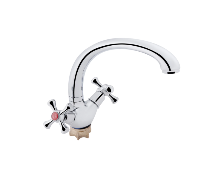 Змішувач для кухні Lidz Lamb 273F Chrome