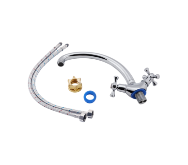 Змішувач для кухні Lidz Lamb 273F Chrome