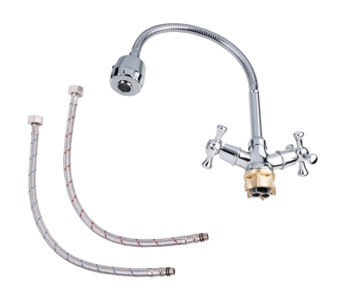 Смеситель для кухни гибкий Lidz Lamb 274F Chrome