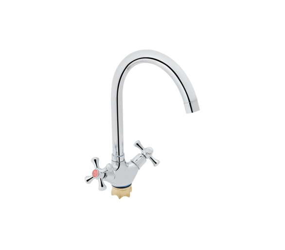 Смеситель для кухни Lidz Lamb 278F Chrome