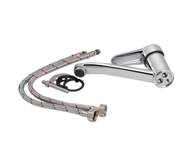 Змішувач для кухні Lidz Nicole 002M Chrome