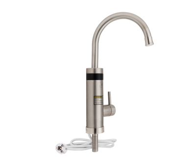 Смеситель для кухни проточний Lidz Warm 060 Nickel