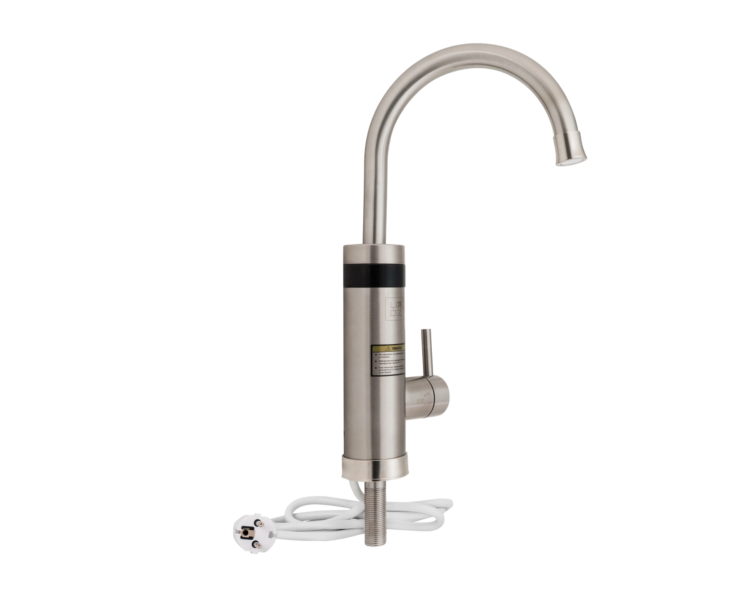 Смеситель для кухни проточний Lidz Warm 060 Nickel