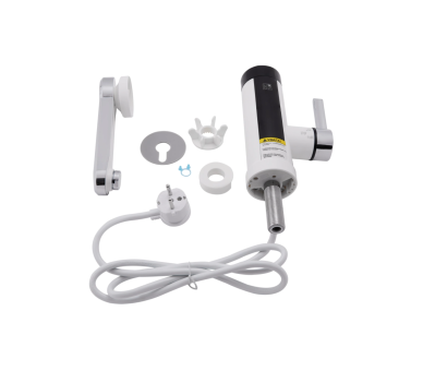Змішувач для кухні проточний Lidz Warm 061 White / Chrome