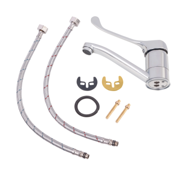 Змішувач для кухні Lidz Watt 002M Chrome
