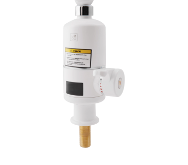 Смеситель для кухни проточний Lidz Warm 057 White / Chrome