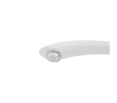 Смеситель для кухни проточний Lidz Warm 057 White / Chrome