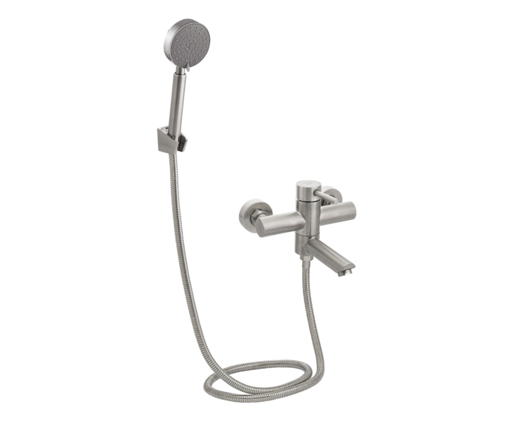 Смеситель для ванны Lidz Aria 006 Nickel