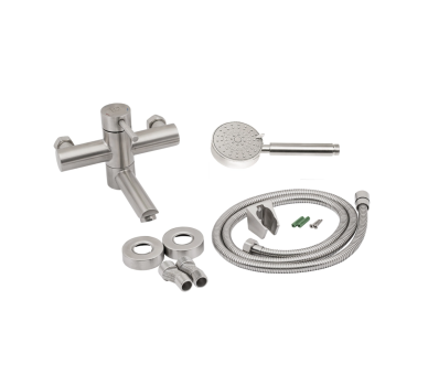 Смеситель для ванны Lidz Aria 006 Nickel