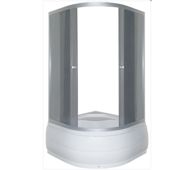 Душова кабіна 100x100 KO&PO 2124 Gray