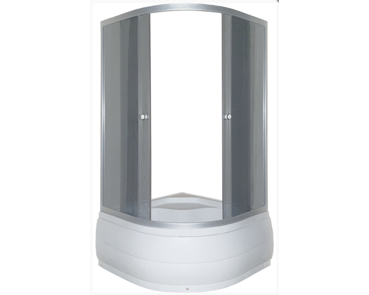 Душова кабіна 100x100 KO&PO 2124 Gray